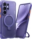 TORRAS Ostand Q3 Air Samsung Galaxy S26 Ultra Hoes MagSafe 360° Kickstand Paars