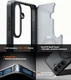 TORRAS Ostand Spin Samsung Galaxy S26 Plus Hoesje 360° MagSafe Stand Zwart afbeelding 8