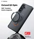 TORRAS Ostand Spin Samsung Galaxy S26 Plus Hoesje 360° MagSafe Stand Zwart afbeelding 3