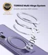 TORRAS Ostand Spin Samsung Galaxy S26 Ultra Hoesje 360° MagSafe Stand Clear afbeelding 5