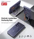 TORRAS Ostand Spin Samsung Galaxy S26 Ultra Hoesje 360° MagSafe Stand Paars afbeelding 4
