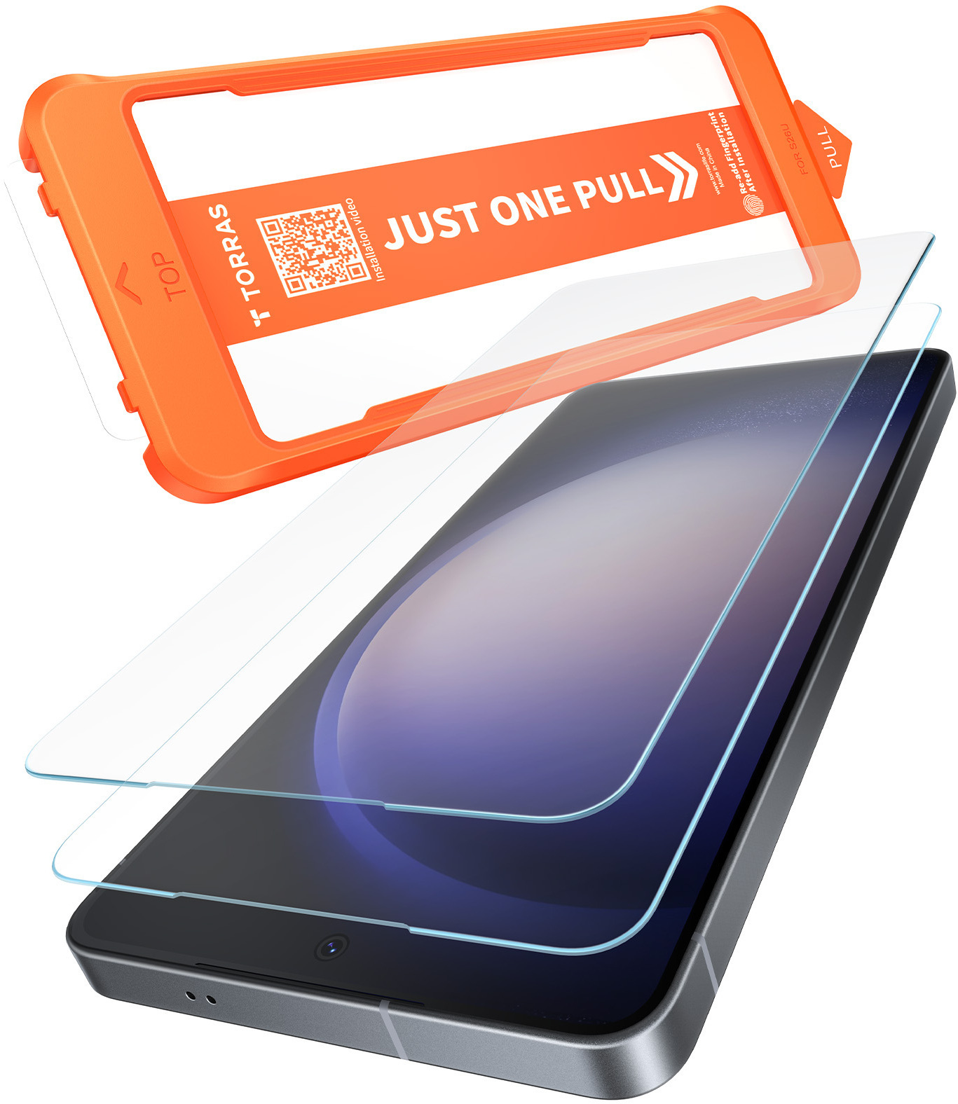 TORRAS Install Master Samsung Galaxy S26 Screen Protector Installatietray afbeelding 2