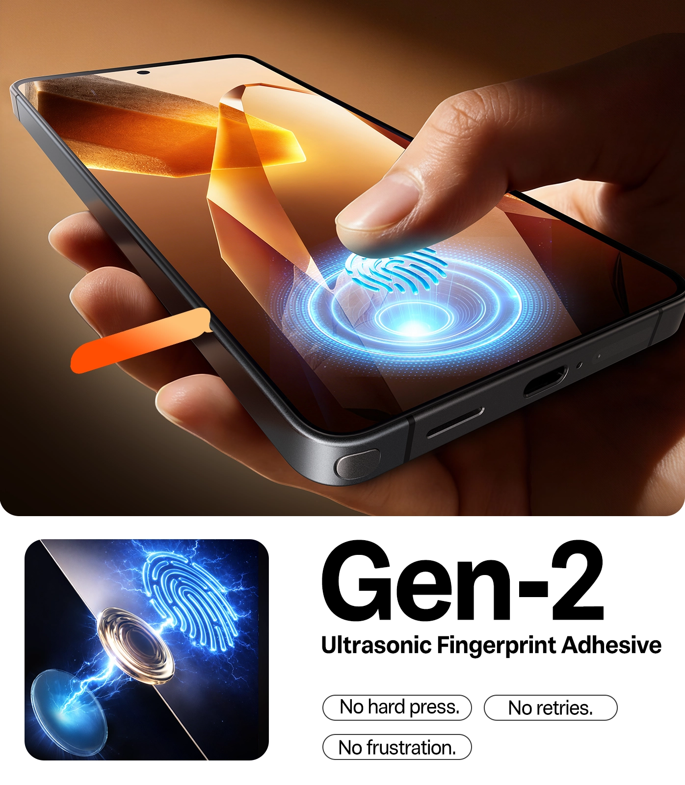 TORRAS Install Master Samsung Galaxy S26 Screen Protector Installatietray afbeelding 7
