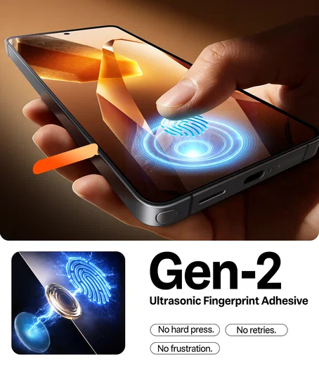 TORRAS Install Master Samsung Galaxy S26 Screen Protector Installatietray afbeelding 7