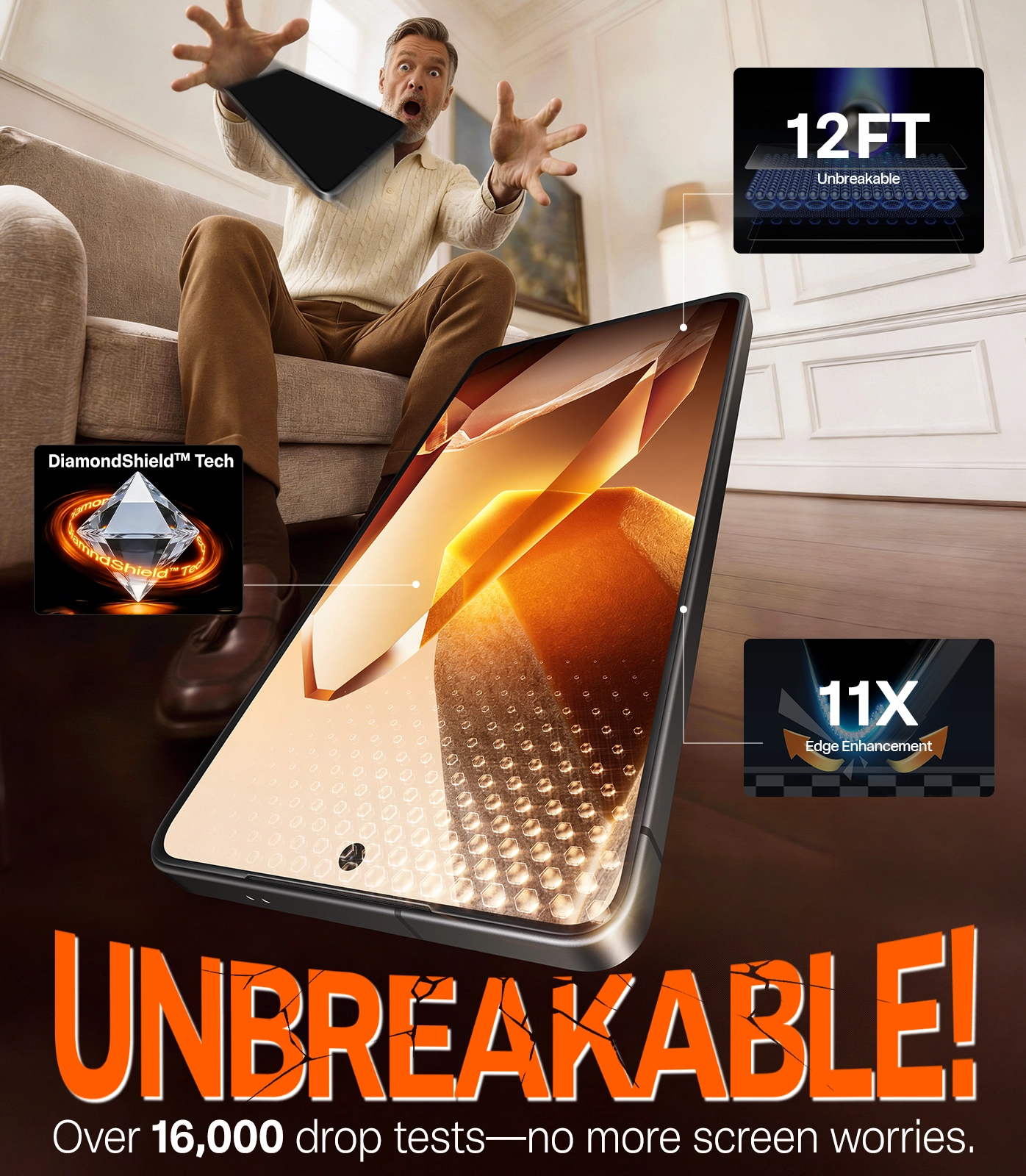 TORRAS Install Master Samsung Galaxy S26 Plus Screen Protector Installatietray afbeelding 8