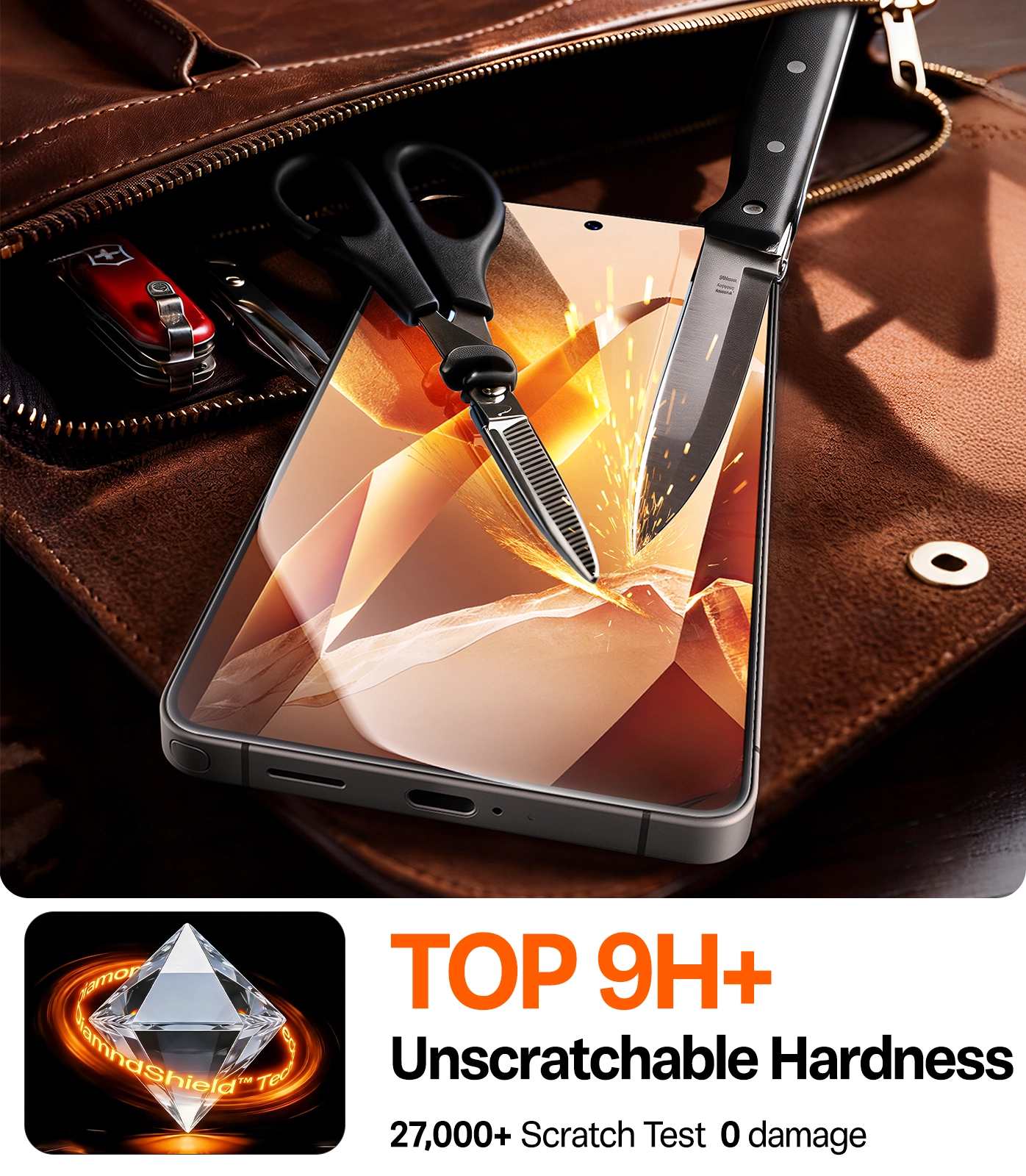 TORRAS Install Master Samsung Galaxy S26 Plus Screen Protector Installatietray afbeelding 4