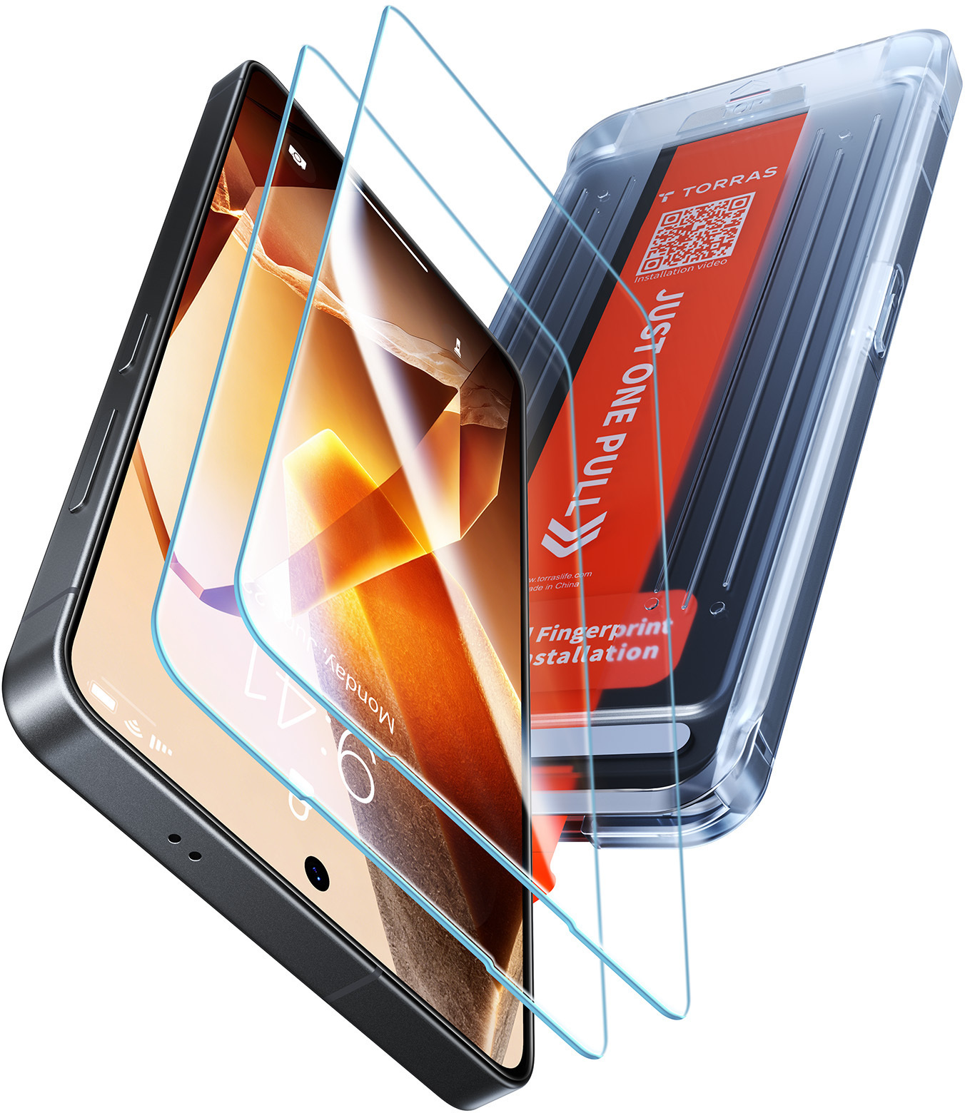 TORRAS Install Master Samsung Galaxy S26 Ultra Screen Protector Installatietray afbeelding 1