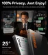 TORRAS Install Master Samsung Galaxy S26 Ultra Privacy Glass Screen Protector afbeelding 7