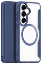 Dux Ducis Skin X Pro Samsung Galaxy S26 Hoesje MagSafe Book Case Blauw