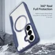 Dux Ducis Skin X Pro Samsung Galaxy S26 Hoesje MagSafe Book Case Blauw afbeelding 2