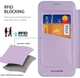 Dux Ducis Skin X Pro Samsung Galaxy S26 Hoesje MagSafe Book Case Paars Roze afbeelding 10