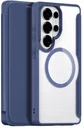 Dux Ducis Skin X Pro Samsung S26 Ultra Hoesje MagSafe Book Case Blauw
