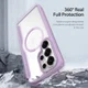 Dux Ducis Skin X Pro Samsung S26 Ultra Hoesje MagSafe Book Case Paars Roze afbeelding 2