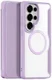 Dux Ducis Skin X Pro Samsung S26 Ultra Hoesje MagSafe Book Case Paars Roze