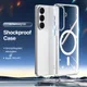 Dux Ducis Clin Samsung Galaxy S26 Hoesje MagSafe Back Cover Transparant afbeelding 2