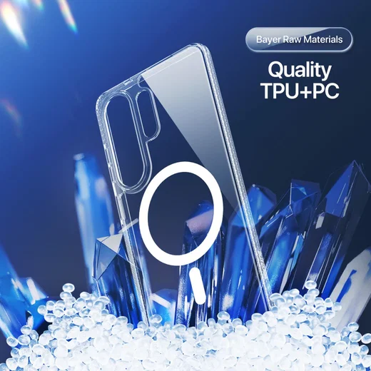 Dux Ducis Clin Samsung Galaxy S26 Ultra Hoesje MagSafe Back Cover Transparant afbeelding 9