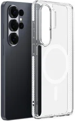 Dux Ducis Clin Samsung Galaxy S26 Ultra Hoesje MagSafe Back Cover Transparant afbeelding