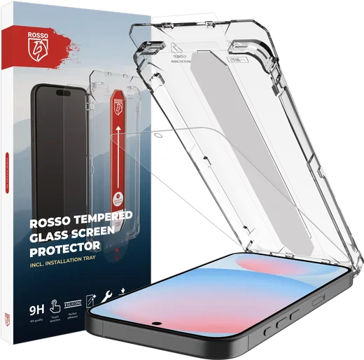 Rosso Samsung Galaxy A57 Tempered Glass met Installatietray Dust Removal afbeelding 1