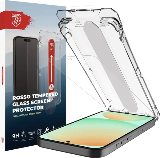 Rosso Samsung Galaxy A37 Tempered Glass met Installatietray Dust Removal afbeelding 1