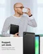 Spigen Rugged Armor Samsung Galaxy Tab A11 / A9 Hoes Zwart afbeelding 2