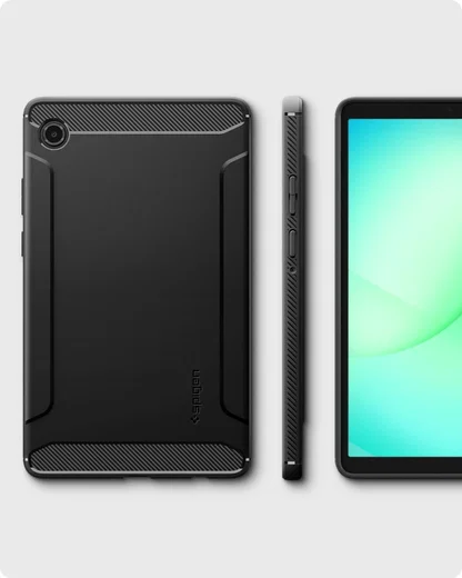 Spigen Rugged Armor Samsung Galaxy Tab A11 / A9 Hoes Zwart afbeelding 6