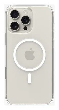 Spigen Thin Fit MagFit Apple iPhone 16 Pro Max Hoesje MagSafe Transparant Wit