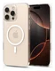 Spigen Thin Fit MagFit Apple iPhone 16 Pro Max Hoesje MagSafe Transparant Wit afbeelding 2