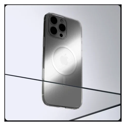 Spigen Thin Fit MagFit Apple iPhone 16 Pro Max Hoesje MagSafe Transparant Wit afbeelding 9