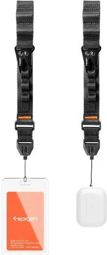 Spigen Universal Wrist Lanyard Strap DA30S Zwart afbeelding 6