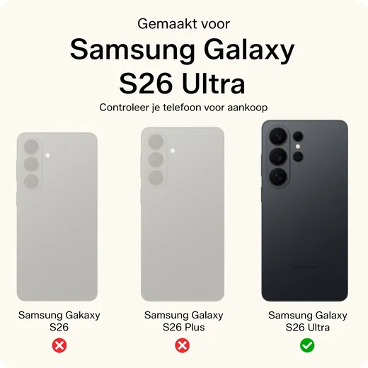 Rosso Element Uitneembaar 2-in-1 Samsung Galaxy S26 Ultra Hoesje Bruin afbeelding 2