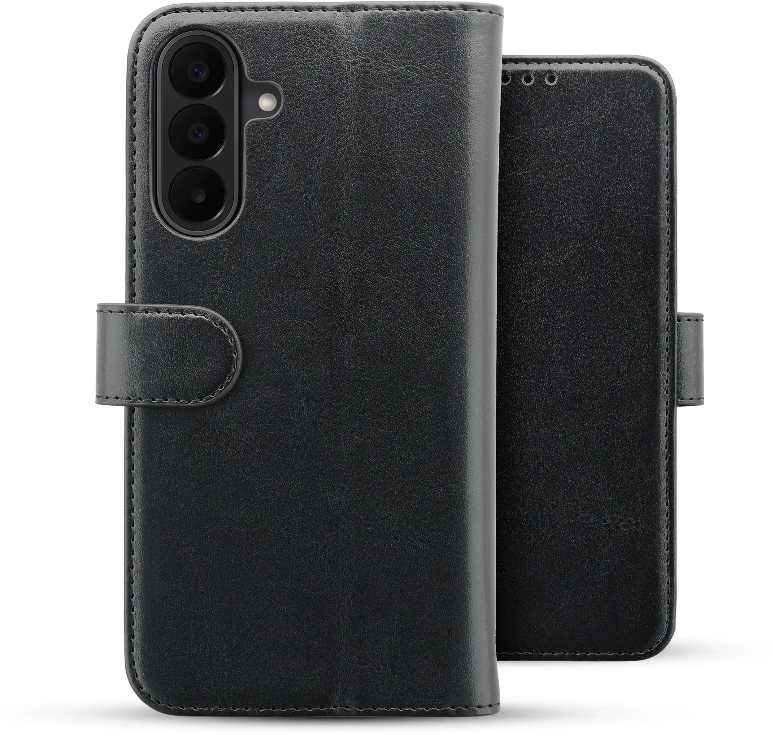 Rosso Element Samsung Galaxy A27 Hoesje Book Case Wallet Zwart afbeelding 2