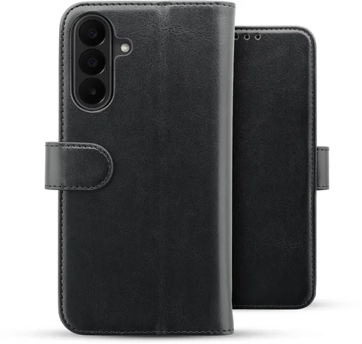 Rosso Element Samsung Galaxy A27 Hoesje Book Case Wallet Zwart afbeelding 2