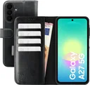 Rosso Element Samsung Galaxy A27 Hoesje Book Case Wallet Zwart