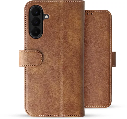 Rosso Element Samsung Galaxy A27 Hoesje Book Case Wallet Bruin afbeelding 2
