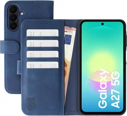 Rosso Element Samsung Galaxy A27 Hoesje Book Case Wallet Blauw afbeelding