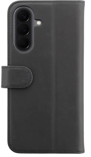 Rosso Deluxe Samsung Galaxy A57 Hoesje Echt Leer Book Case Zwart afbeelding 11