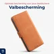 Rosso Deluxe Samsung Galaxy A57 Hoesje Echt Leer Book Case Bruin afbeelding 8