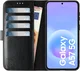 Rosso Element Samsung Galaxy A57 Hoesje Book Case Wallet Zwart afbeelding 13