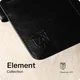 Rosso Element Samsung Galaxy A57 Hoesje Book Case Wallet Zwart afbeelding 16