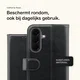 Rosso Element Samsung Galaxy A57 Hoesje Book Case Wallet Zwart afbeelding 3