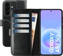 Rosso Element Samsung Galaxy A57 Hoesje Book Case Wallet Zwart