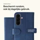 Rosso Element Samsung Galaxy A57 Hoesje Book Case Wallet Blauw afbeelding 3