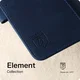 Rosso Element Samsung Galaxy A57 Hoesje Book Case Wallet Blauw afbeelding 16