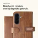 Rosso Element Samsung Galaxy A57 Hoesje Book Case Wallet Bruin afbeelding 3