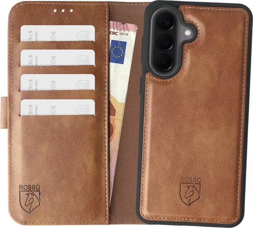 Rosso Element Uitneembaar 2-in-1 Samsung Galaxy A57 Hoesje Bruin afbeelding 1