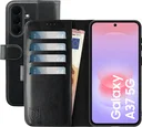 Rosso Element Samsung Galaxy A37 Hoesje Book Case Wallet Zwart