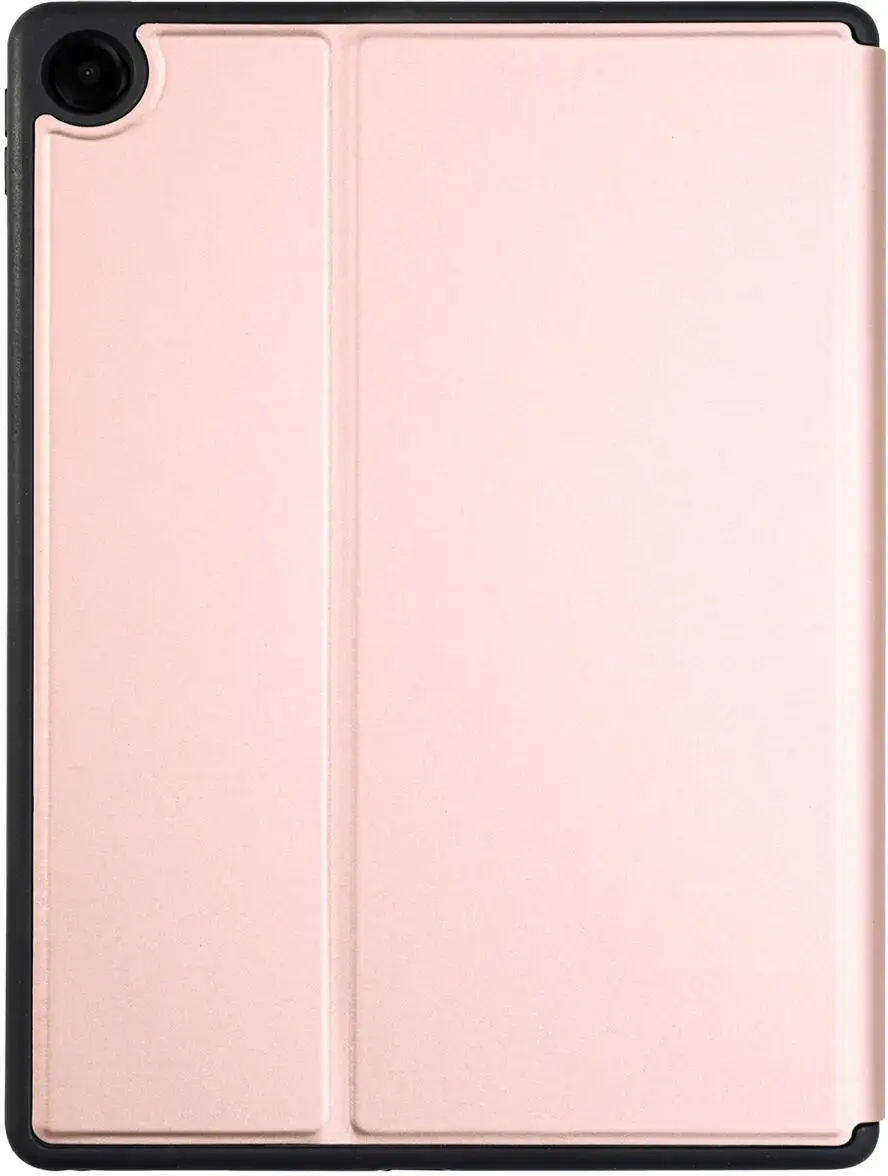 Samsung Galaxy Tab A11 Hoes Luxe Tri-Fold Book Case Kunst Leer Roze afbeelding 8