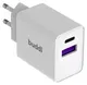 Buddi 30W USB-C & USB-A Oplader met Buddi Flex Lightning Kabel 1M Wit afbeelding 2