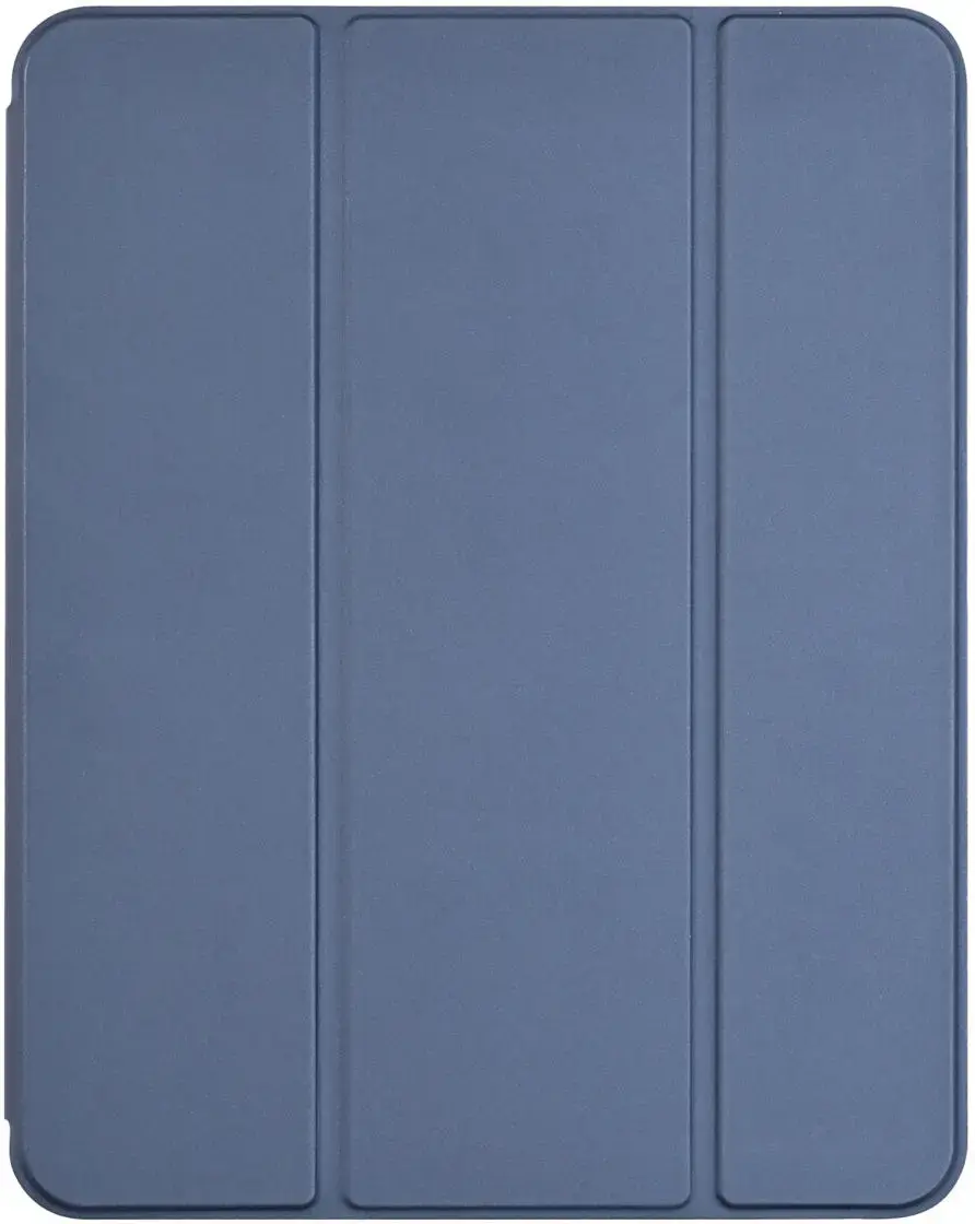 OnePlus Pad 3 Hoes Luxe Tri-Fold Book Case Kunst Leer Blauw afbeelding 7