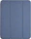 OnePlus Pad 3 Hoes Luxe Tri-Fold Book Case Kunst Leer Blauw afbeelding 7